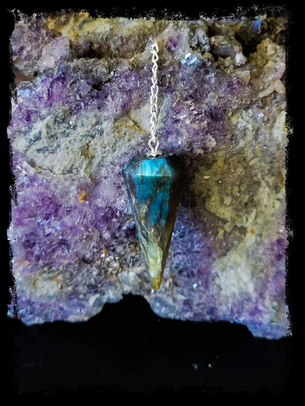 Labradorite Pendulum
