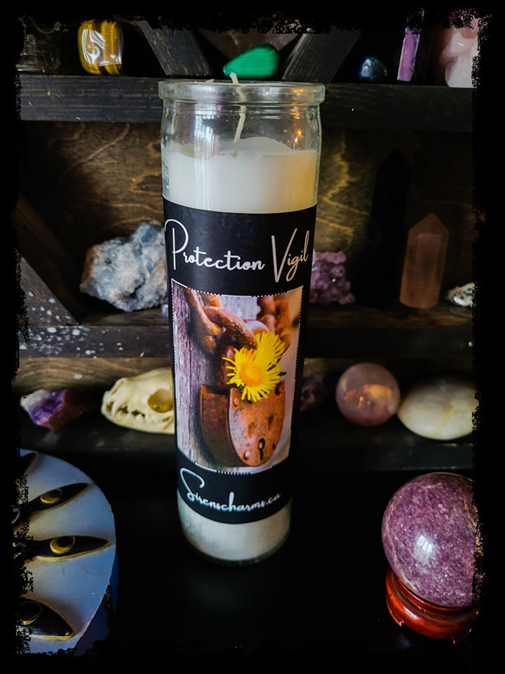 Protection Vigil Candle